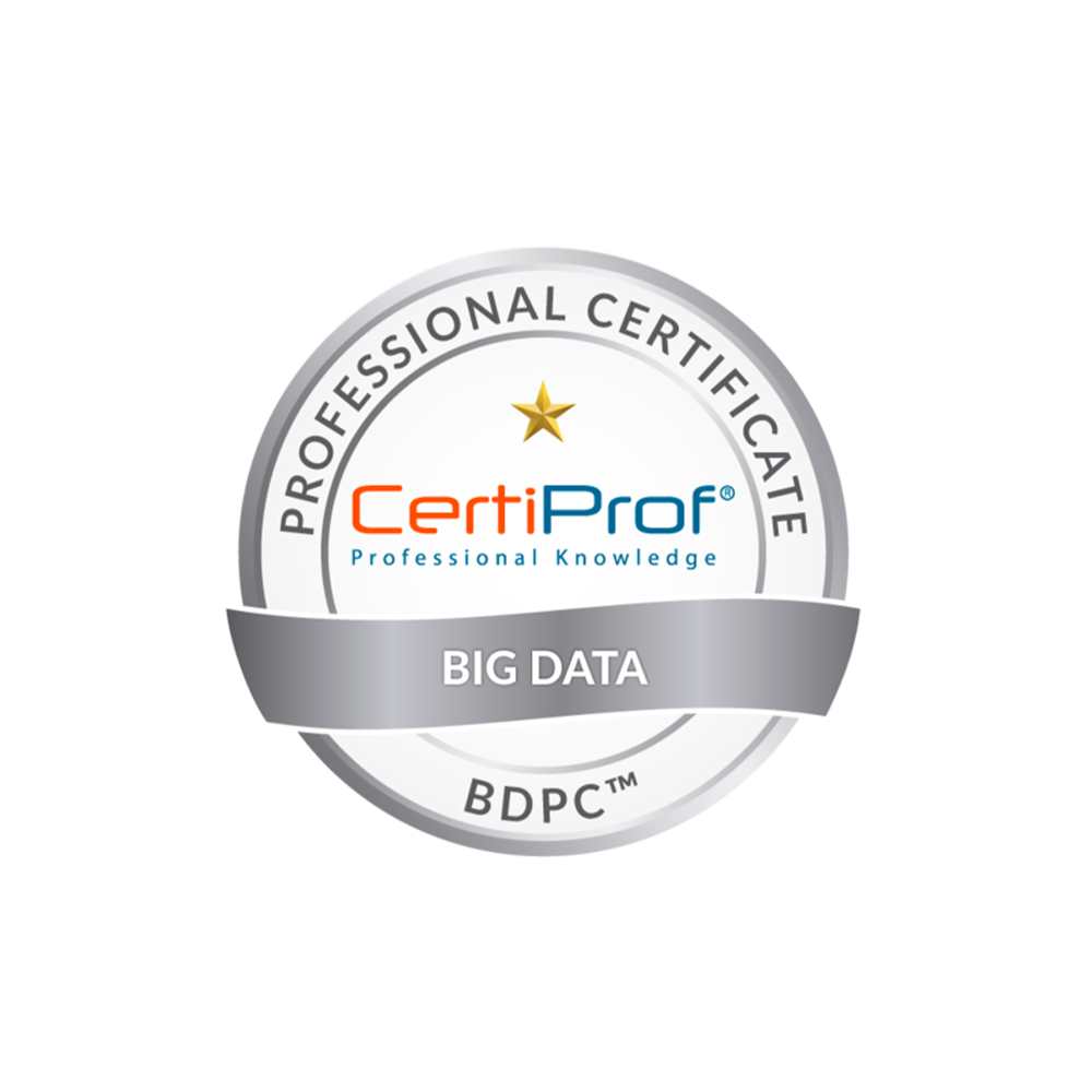 Big Data Professional Certificate BDPC