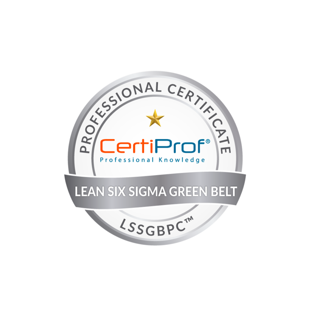 Lean Six Sigma Green Belt Professional Certificate – LSSGBPC